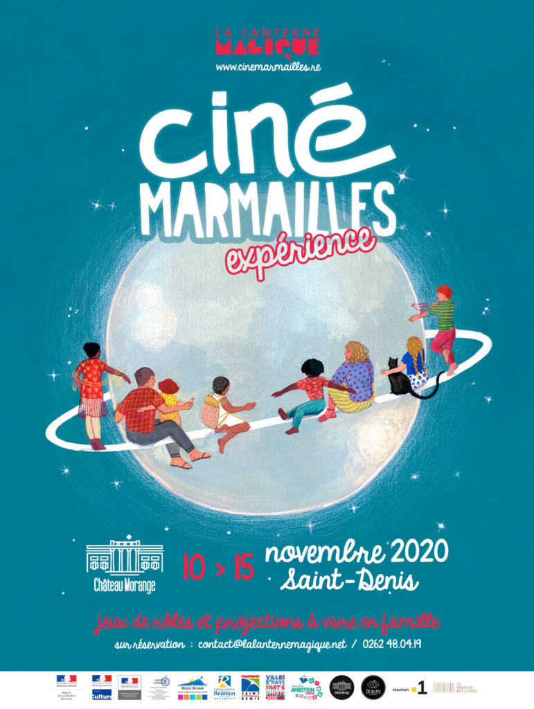 Affiche Ciné Marmaillles 2020 © JulieBernard